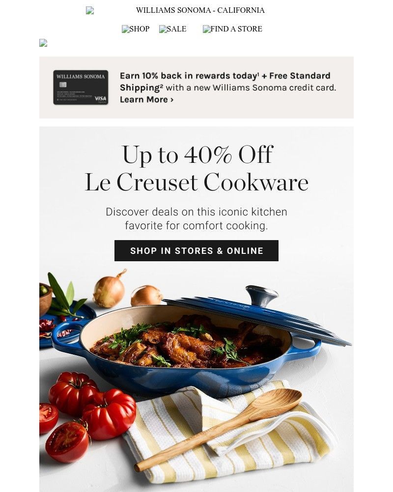 Screenshot of email with subject /media/emails/save-up-to-40-on-le-creuset-classics-free-shipping-b0a953-cropped-2c8e1dd0.jpg