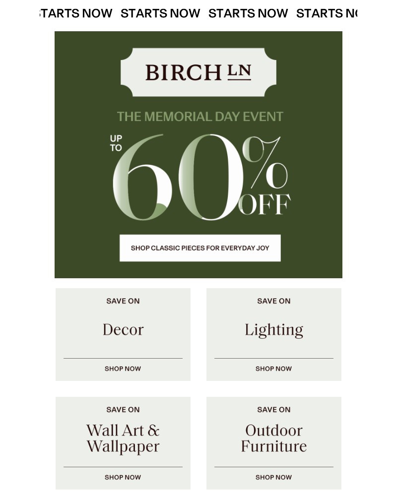 Screenshot of email with subject /media/emails/save-up-to-60-on-classic-decor-cb4333-cropped-3ec33ff0.jpg