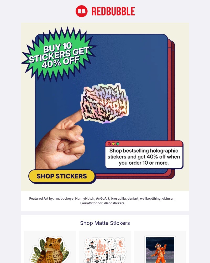 Screenshot of email with subject /media/emails/score-40-off-10-small-stickers-today-23e105-cropped-298c3de4.jpg