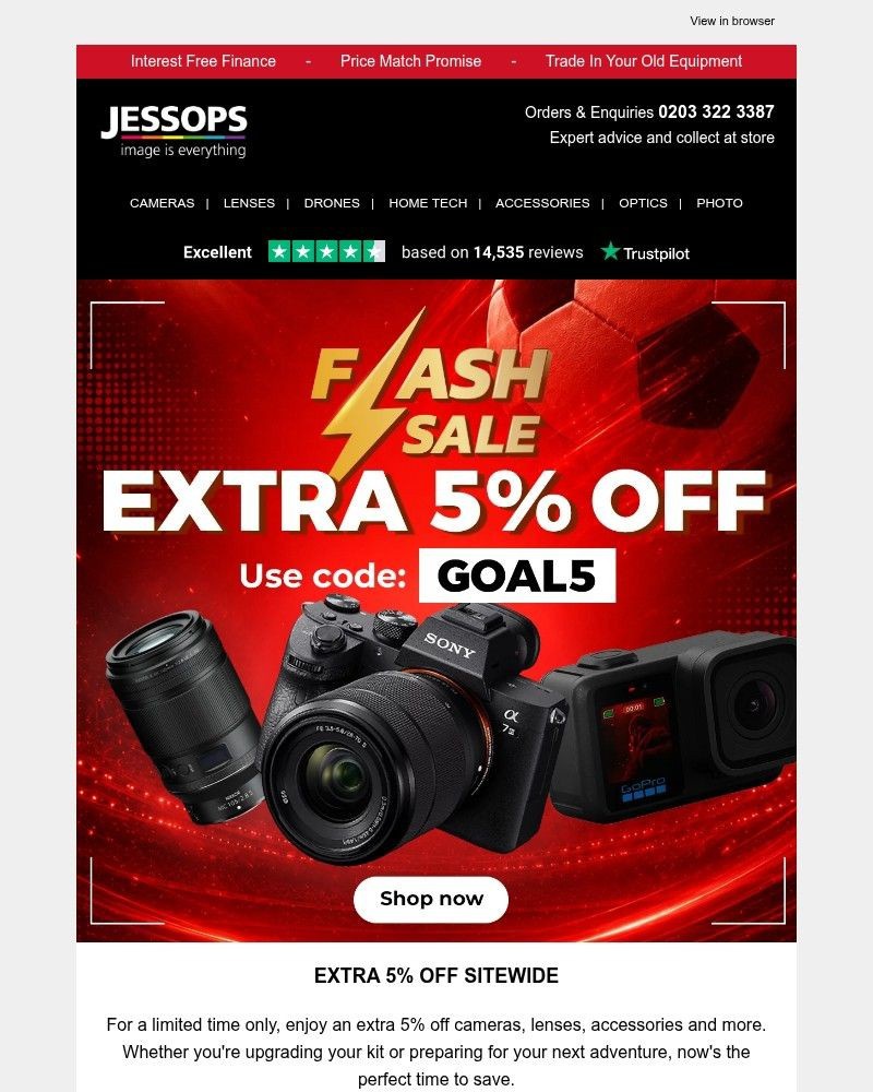 Screenshot of email with subject /media/emails/score-an-extra-5-off-everything-for-football-season-8f8b57-cropped-b6053bdb.jpg