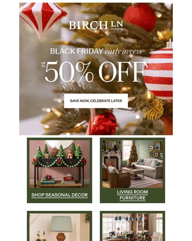 Screenshot of email with subject /media/emails/seasonal-decor-up-to-50-off-during-black-friday-early-access-f91371-cropped-9c757b7d.jpg