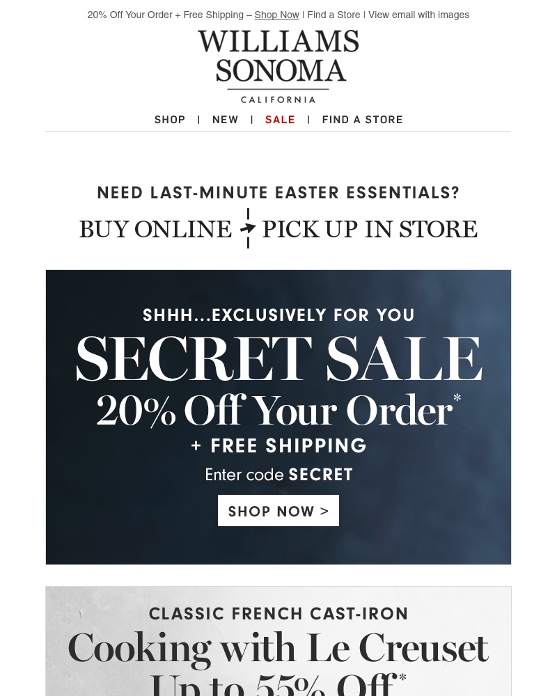 Screenshot of email with subject /media/emails/secret-sale-up-to-55-off-le-creuset-cropped-ff0c14b7.jpg