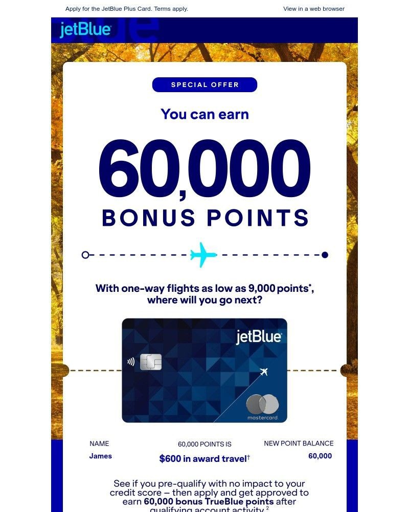 Screenshot of email with subject /media/emails/see-if-you-pre-qualify-for-60000-bonus-points-42f847-cropped-030fada2.jpg