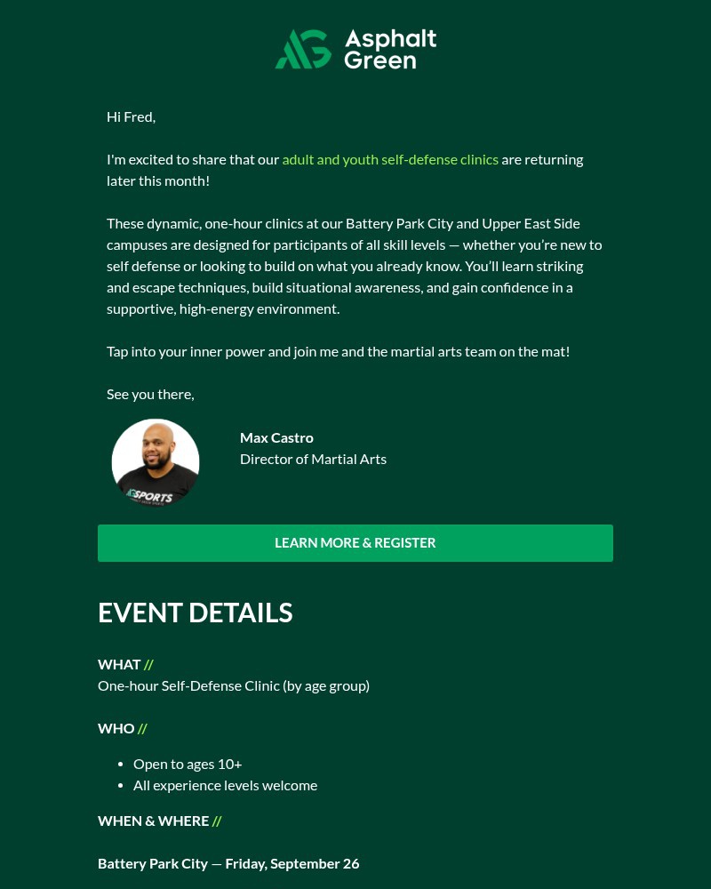 Screenshot of email with subject /media/emails/self-defense-training-for-adults-kids-is-back-b9c81f-cropped-e827ec52.jpg