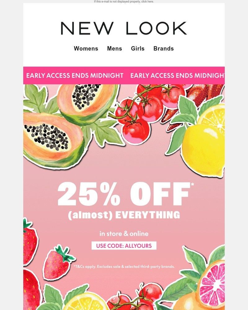 Screenshot of email with subject /media/emails/selling-fast-25-off-almost-everything-24bbc0-cropped-fdb84e19.jpg