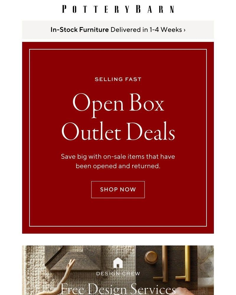 Screenshot of email with subject /media/emails/selling-fast-open-box-outlet-deals-d84833-cropped-73c6216c.jpg