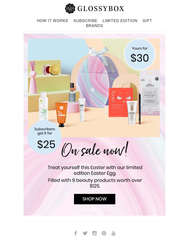 Screenshot of email with subject /media/emails/selling-fast-our-easter-egg-limited-edition-is-yours-for-just-30-9ea5e8-cropped-17b3200d.jpg