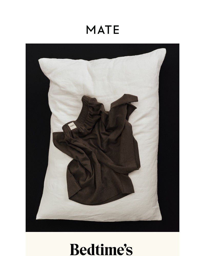 Screenshot of email sent to a MATE the Label Newsletter subscriber