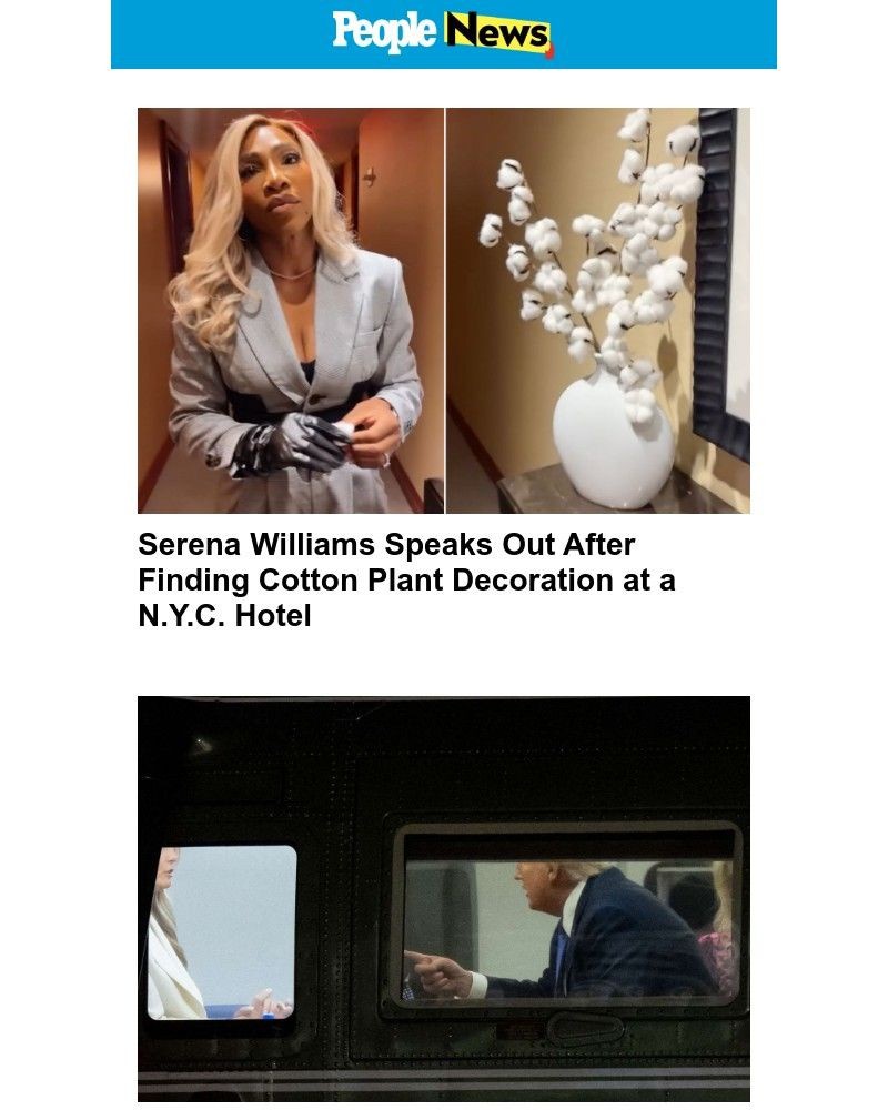 Screenshot of email with subject /media/emails/serena-williams-speaks-out-after-finding-cotton-plant-decoration-at-a-nyc-hotel-d_3pJJKyv.jpg