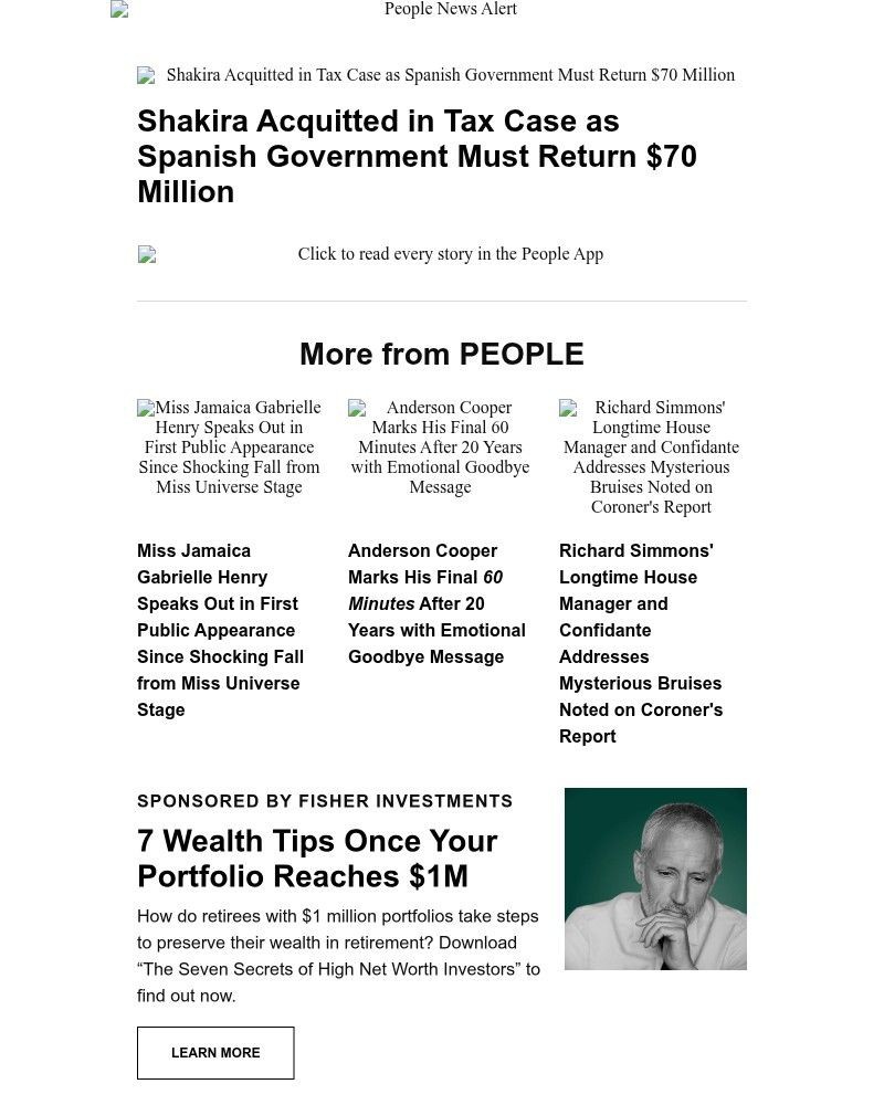 Screenshot of email with subject /media/emails/shakira-acquitted-in-tax-case-as-spanish-government-must-return-70-million-241315_v62VdKg.jpg