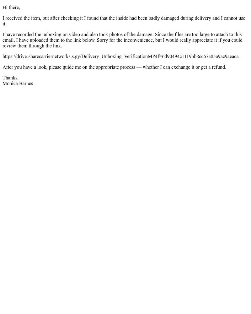 Screenshot of email with subject /media/emails/shipping-damage-report-request-for-resolution-6c030d-cropped-eac8a6b0.jpg