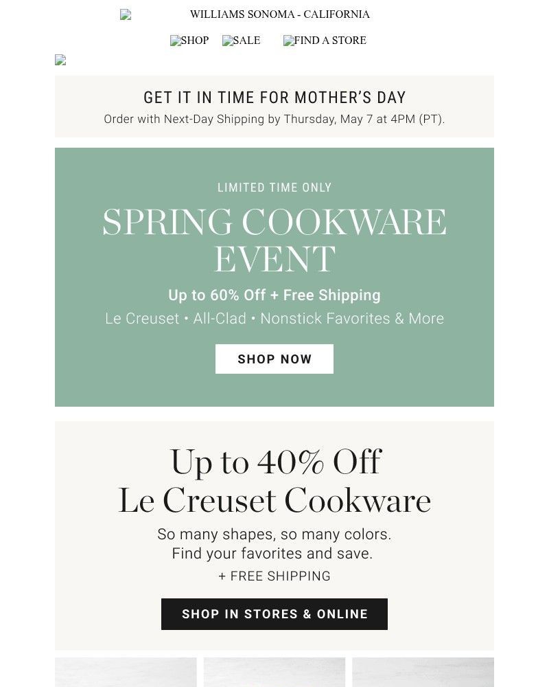 Screenshot of email with subject /media/emails/ships-free-le-creuset-cookware-up-to-40-off-08074f-cropped-1f660e38.jpg