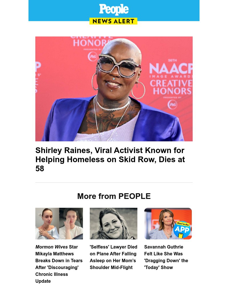 Screenshot of email with subject /media/emails/shirley-raines-viral-activist-known-for-helping-homeless-on-skid-row-dies-at-58-6_AQD2UP8.jpg
