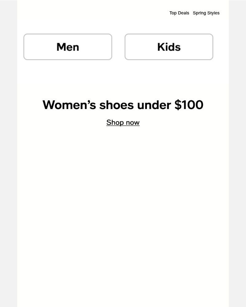Screenshot of email with subject /media/emails/shoes-under-100say-less-352ed4-cropped-6cfbb779.jpg