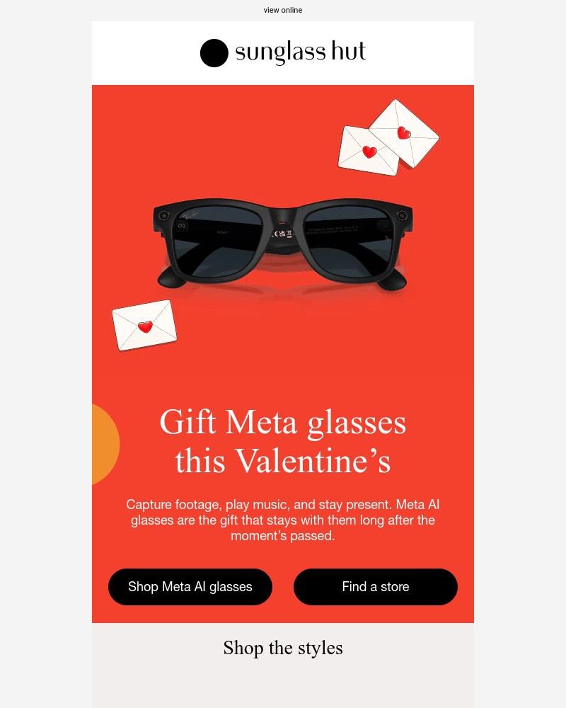Screenshot of email with subject /media/emails/shop-meta-ai-glasses-this-valentines-day-0a8e6e-cropped-65a33122.jpg