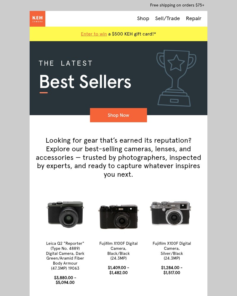 Screenshot of email with subject /media/emails/shop-our-best-selling-camera-gear-5fbe0c-cropped-3f5c13ed.jpg