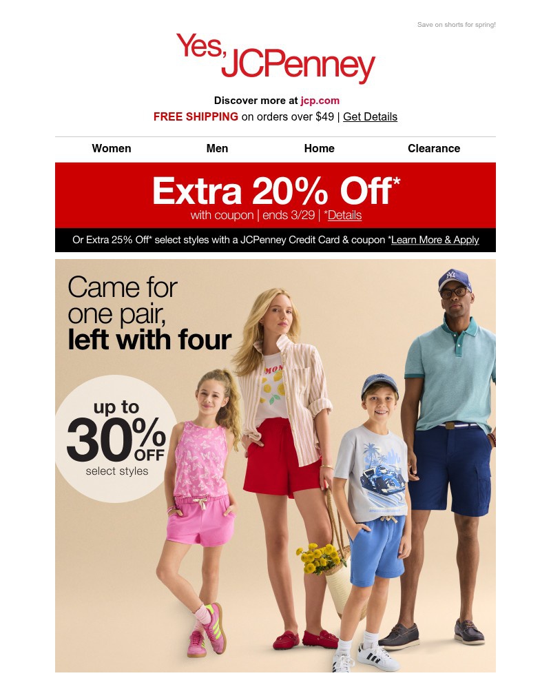 Screenshot of email with subject /media/emails/short-notice-extra-20-off-71ceb2-cropped-7ec454a2.jpg