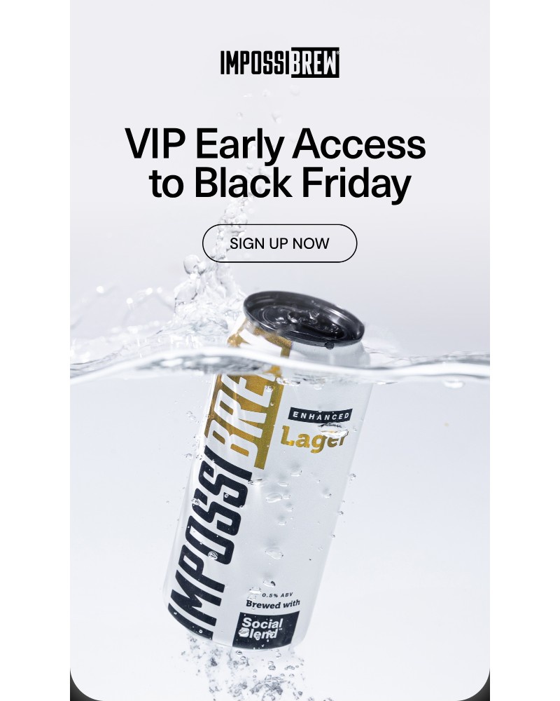 Screenshot of email sent to a Impossibrew Newsletter subscriber