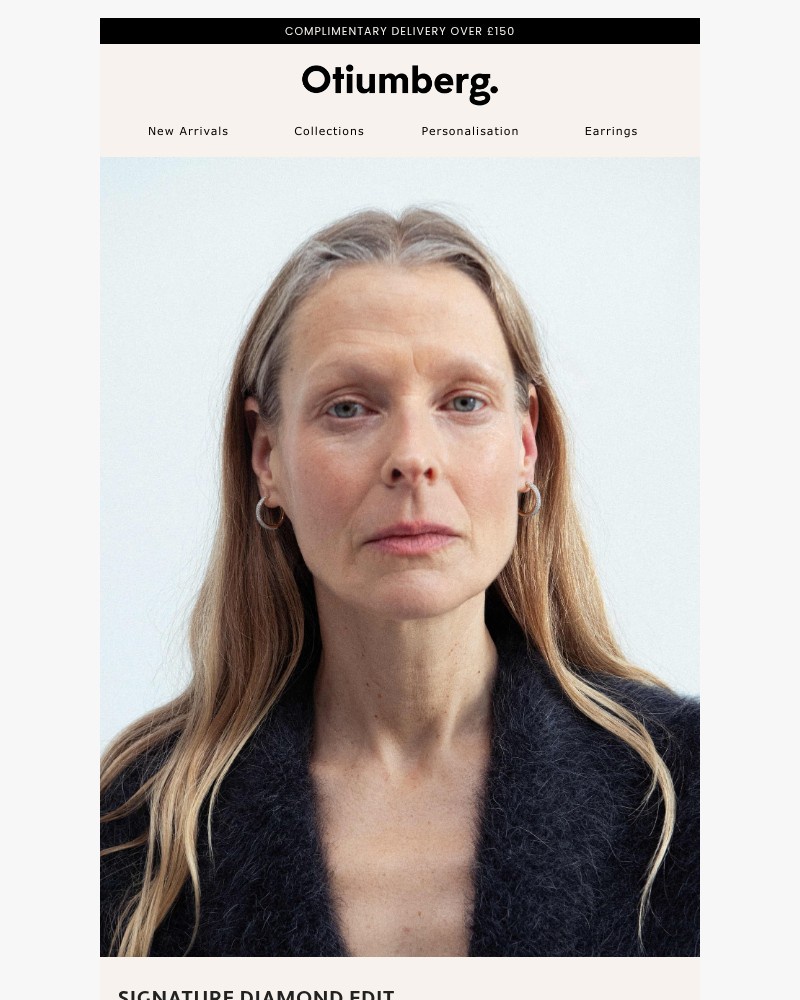 Screenshot of email sent to a Otiumberg Cart abandoner