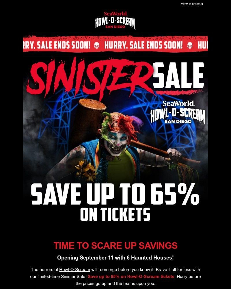 Screenshot of email with subject /media/emails/sinister-sale-save-up-to-65-on-howl-o-scream-tickets-feaa8d-cropped-e70d4d74.jpg