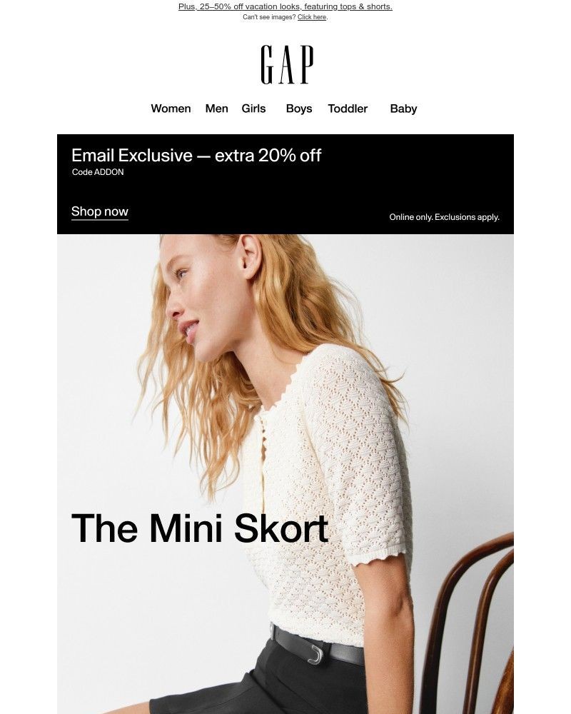 Screenshot of email with subject /media/emails/skorts-are-back-email-bonus-20-off-655423-cropped-9cfc80fe.jpg