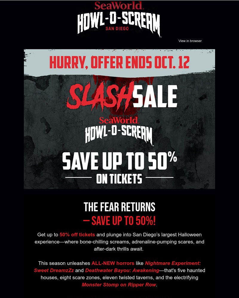 Screenshot of email with subject /media/emails/slash-sale-save-up-to-50-on-howl-o-scream-tickets-87be65-cropped-a5c5969a.jpg