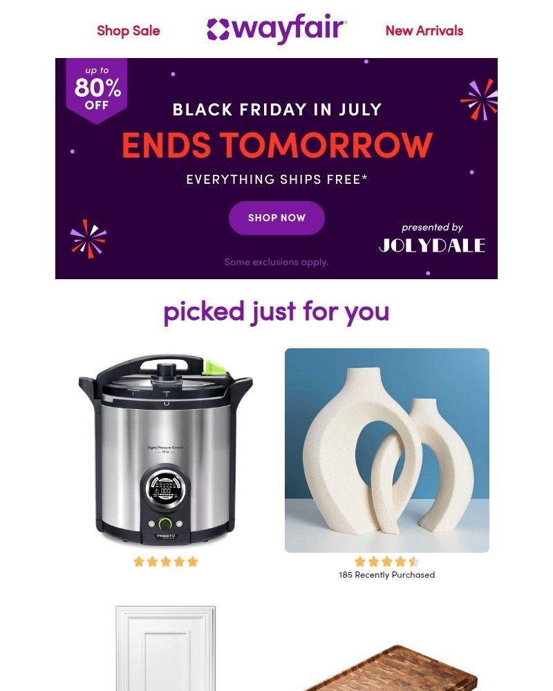 Screenshot of email with subject /media/emails/slow-cookers-up-to-80-off-wont-last-shop-fast-188de1-cropped-635615c2.jpg