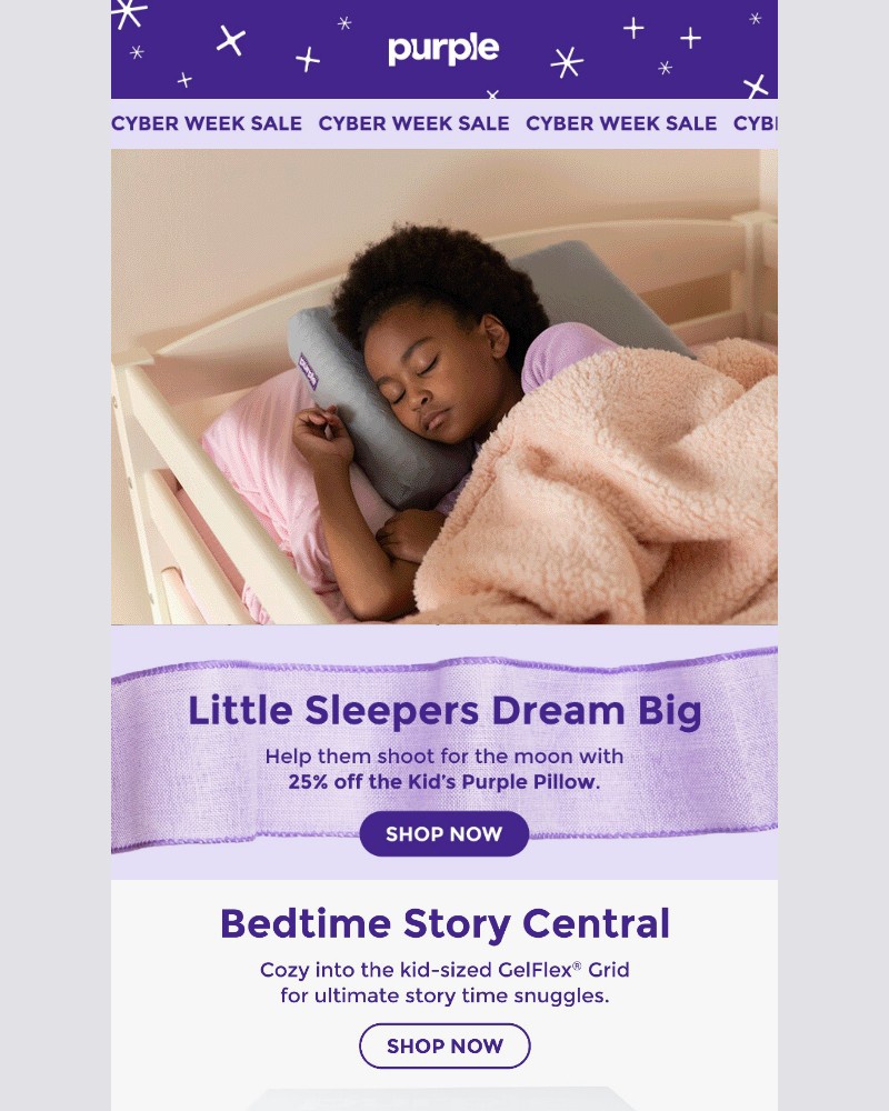 Screenshot of email with subject /media/emails/snag-25-off-kids-purple-pillow-e3c44a-cropped-c2a1ce9c.jpg