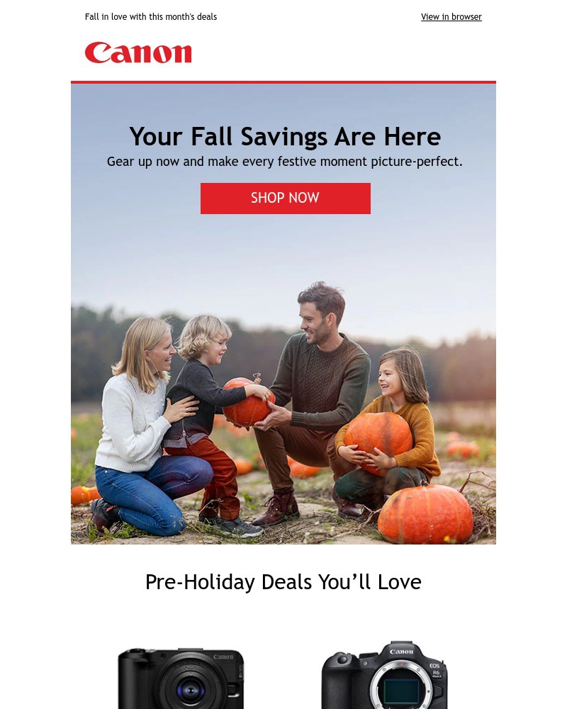 Screenshot of email with subject /media/emails/snap-up-fall-savingsholiday-deals-on-canon-gear-0a338a-cropped-04b845bd.jpg