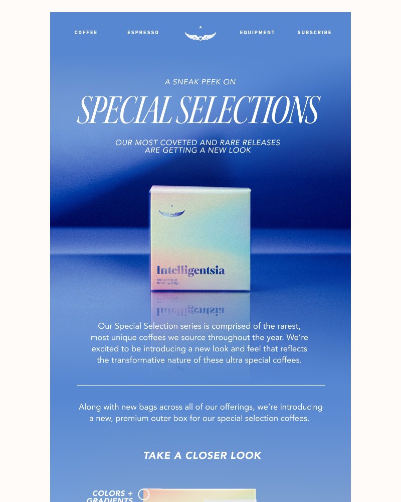Screenshot of email with subject /media/emails/sneak-peek-a-fresh-look-for-our-special-selection-coffee-is-coming-4e59b6-cropped_2mVq8Cj.jpg