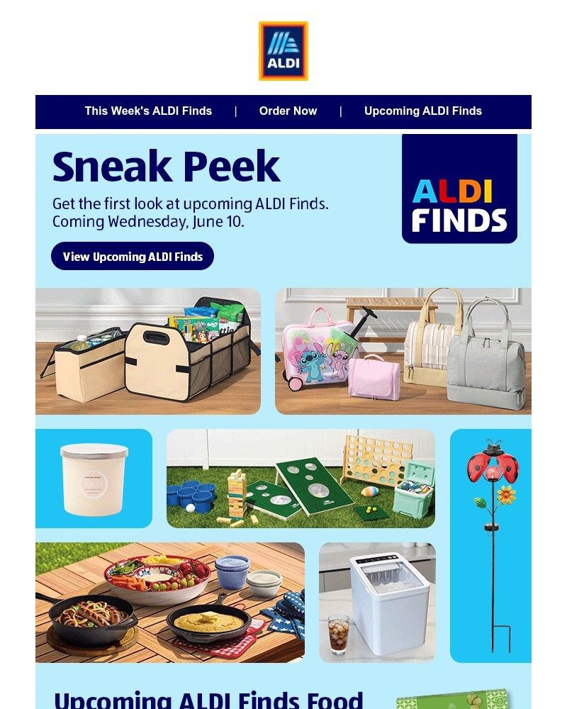 Screenshot of email with subject /media/emails/sneak-peek-upcoming-aldi-finds-0b43fe-cropped-17c9a6f1.jpg