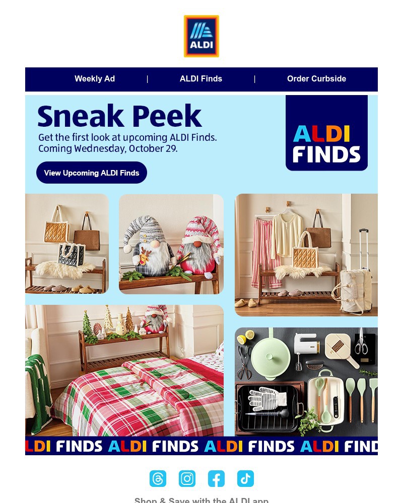 Screenshot of email with subject /media/emails/sneak-peek-upcoming-aldi-finds-3efb7d-cropped-a377e886.jpg