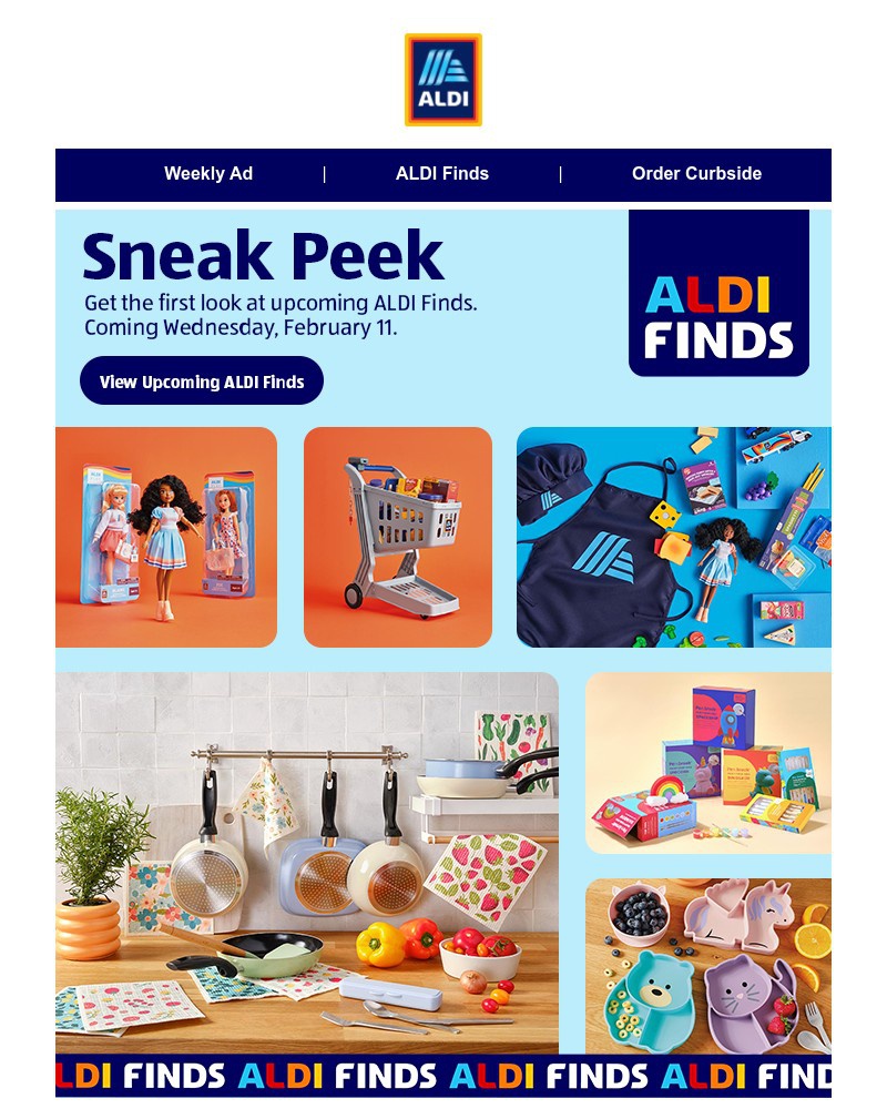 Screenshot of email with subject /media/emails/sneak-peek-upcoming-aldi-finds-6e33c0-cropped-78a4215a.jpg