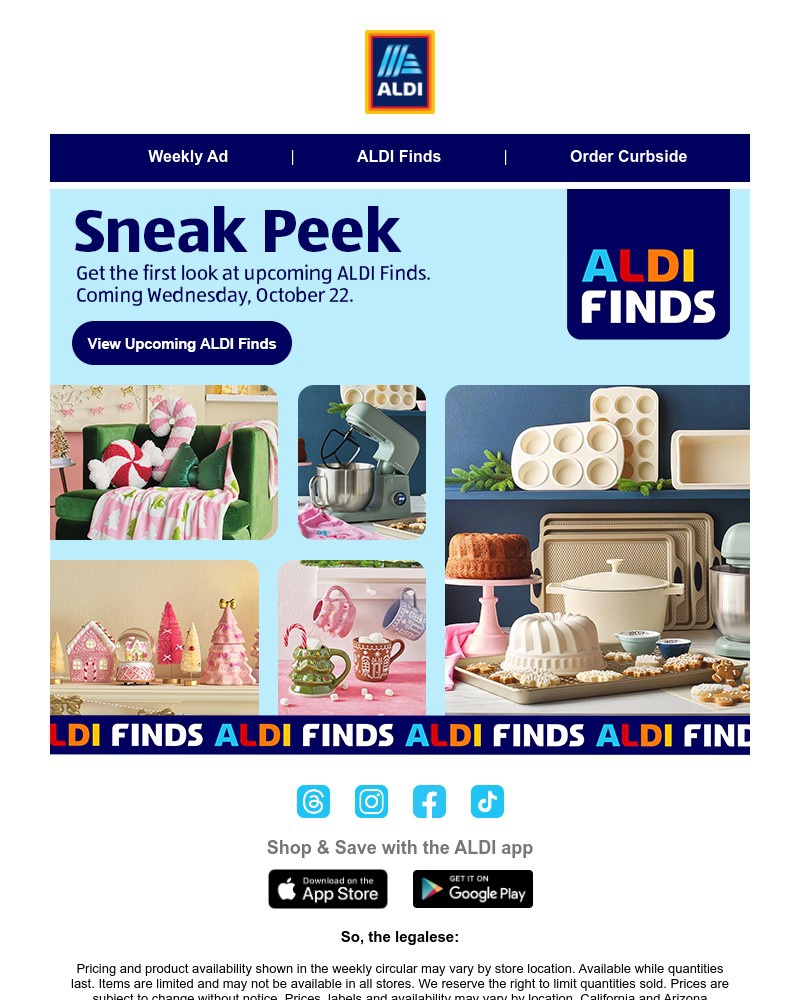 Screenshot of email with subject /media/emails/sneak-peek-upcoming-aldi-finds-c00cba-cropped-555f6e3d.jpg