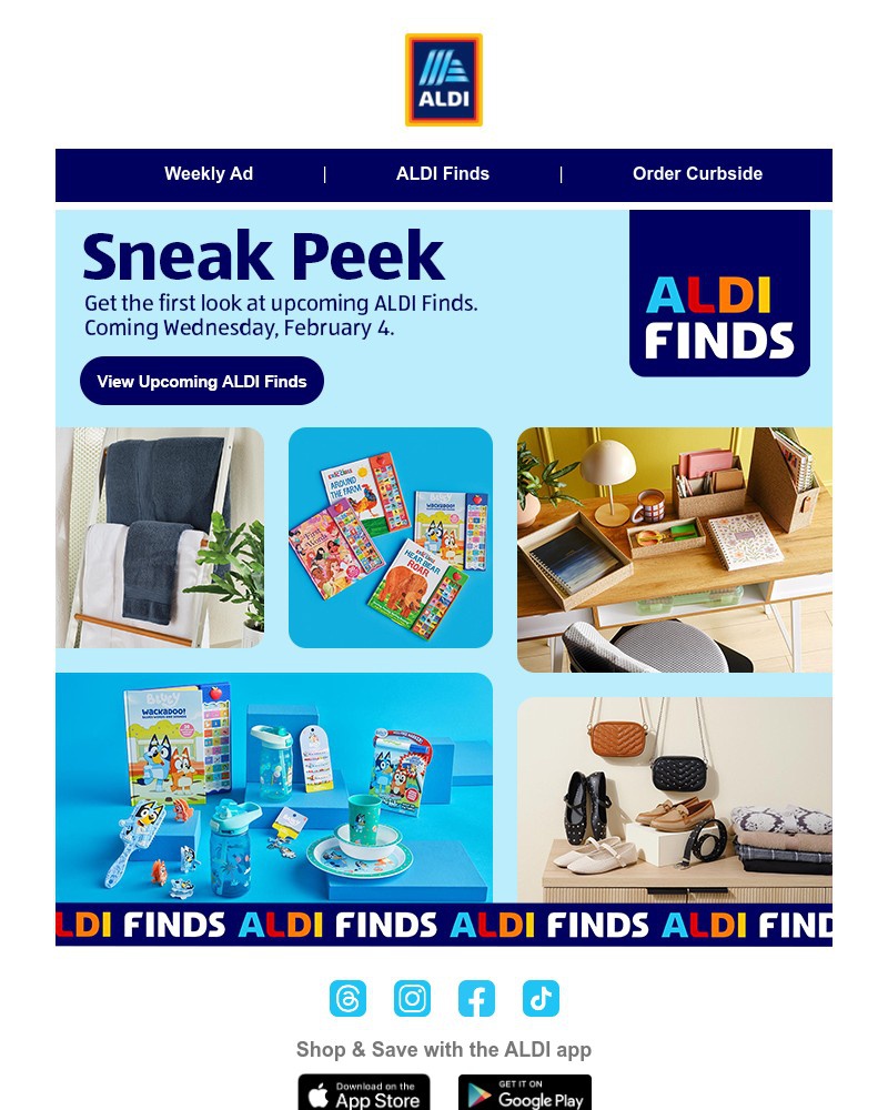 Screenshot of email with subject /media/emails/sneak-peek-upcoming-aldi-finds-e529bc-cropped-00981f63.jpg