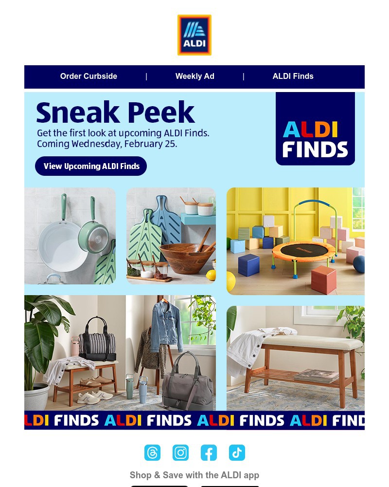 Screenshot of email with subject /media/emails/sneak-peek-upcoming-aldi-finds-f10797-cropped-08ff0b1e.jpg