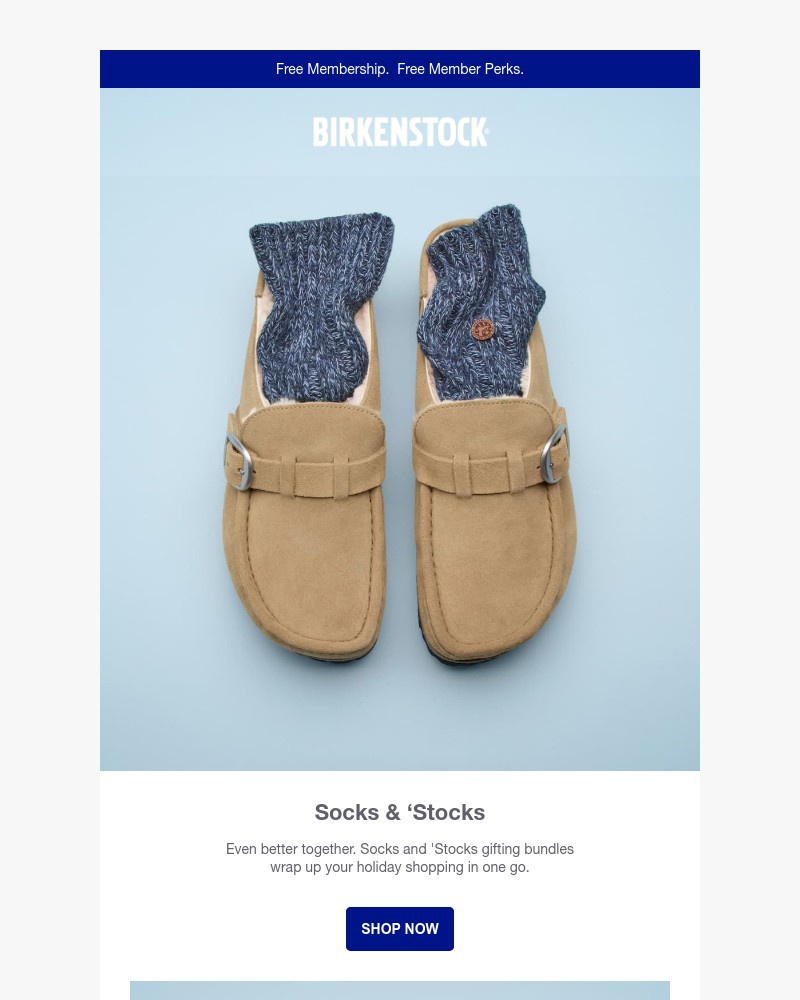 Screenshot of email sent to a Birkenstock Newsletter subscriber