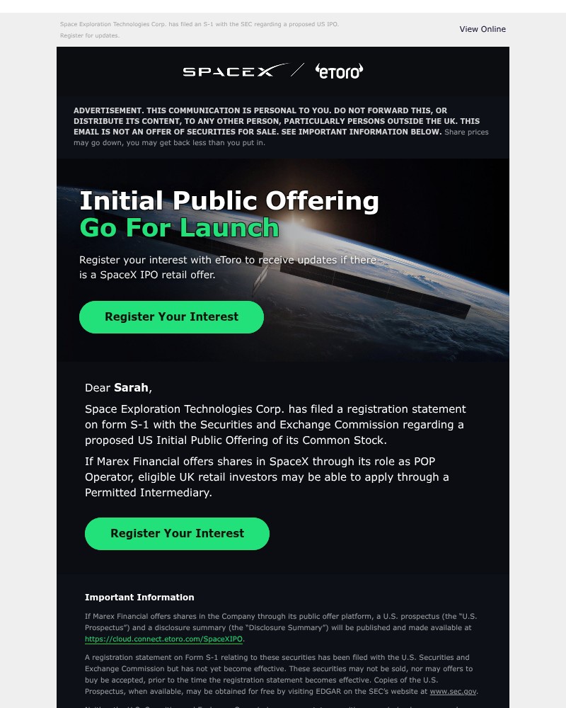Screenshot of email with subject /media/emails/spacex-files-for-potential-ipo-register-your-interest-441b3c-cropped-5bb3279b.jpg