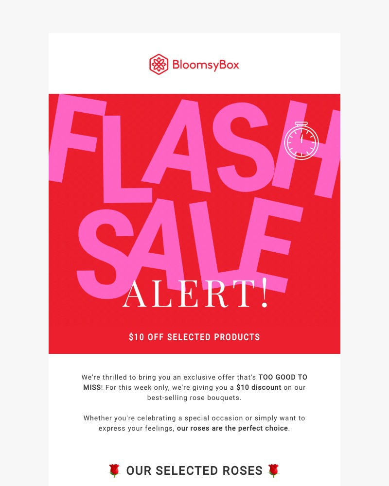 Screenshot of email with subject /media/emails/special-flash-sale-get-10-off-on-selected-bouquets-5a4cf5-cropped-a6195b67.jpg