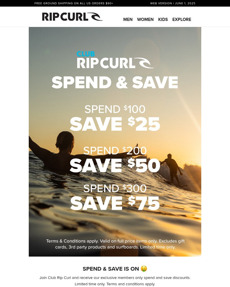 Screenshot of email with subject /media/emails/spend-save-is-on-c78e35-cropped-8d03f568.jpg