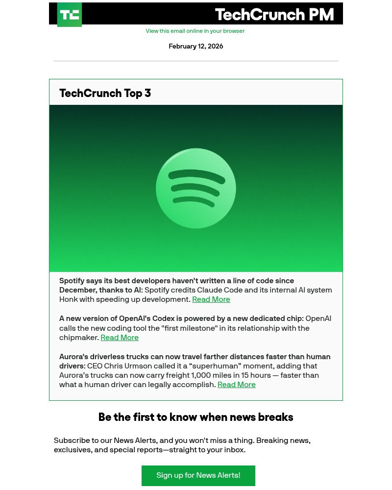 Screenshot of email with subject /media/emails/spotify-says-its-best-developers-havent-written-a-line-of-code-since-december-tha_Cwd3bb5.jpg