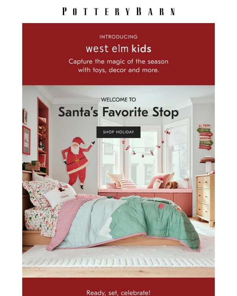 Screenshot of email sent to a Pottery Barn Cart abandoner