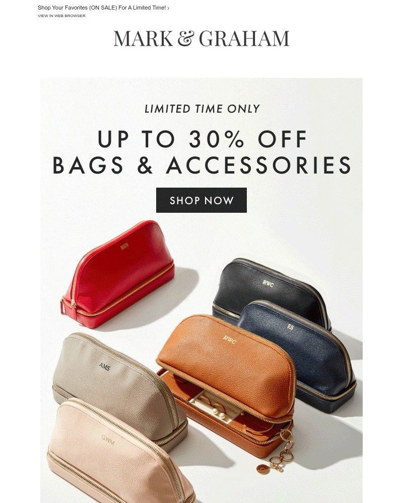 Screenshot of email with subject /media/emails/spring-bags-accessories-now-up-to-30-off-442e12-cropped-2741f33f.jpg
