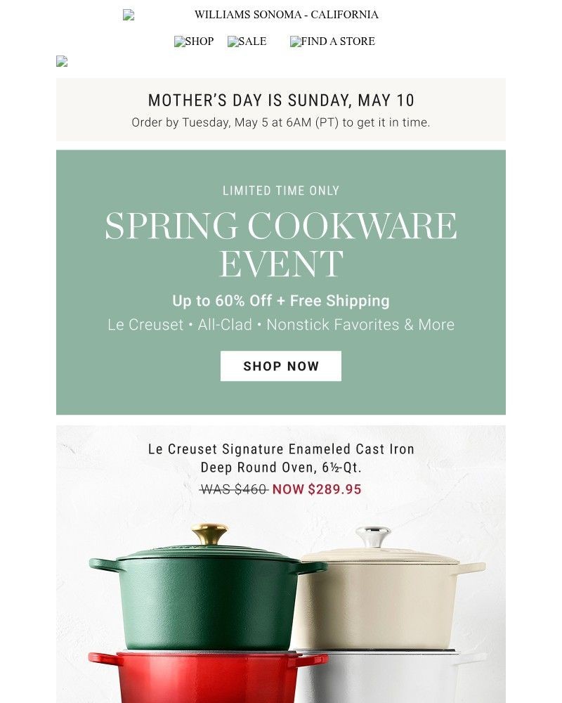 Screenshot of email with subject /media/emails/spring-cookware-event-le-creusets-newest-dutch-oven-now-28995-ab8655-cropped-32a0d492.jpg