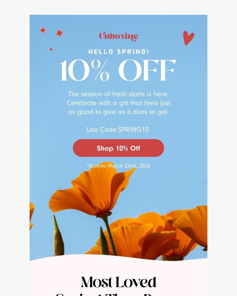 Screenshot of email with subject /media/emails/spring-has-arrived-10-off-e42721-cropped-d94c3a56.jpg