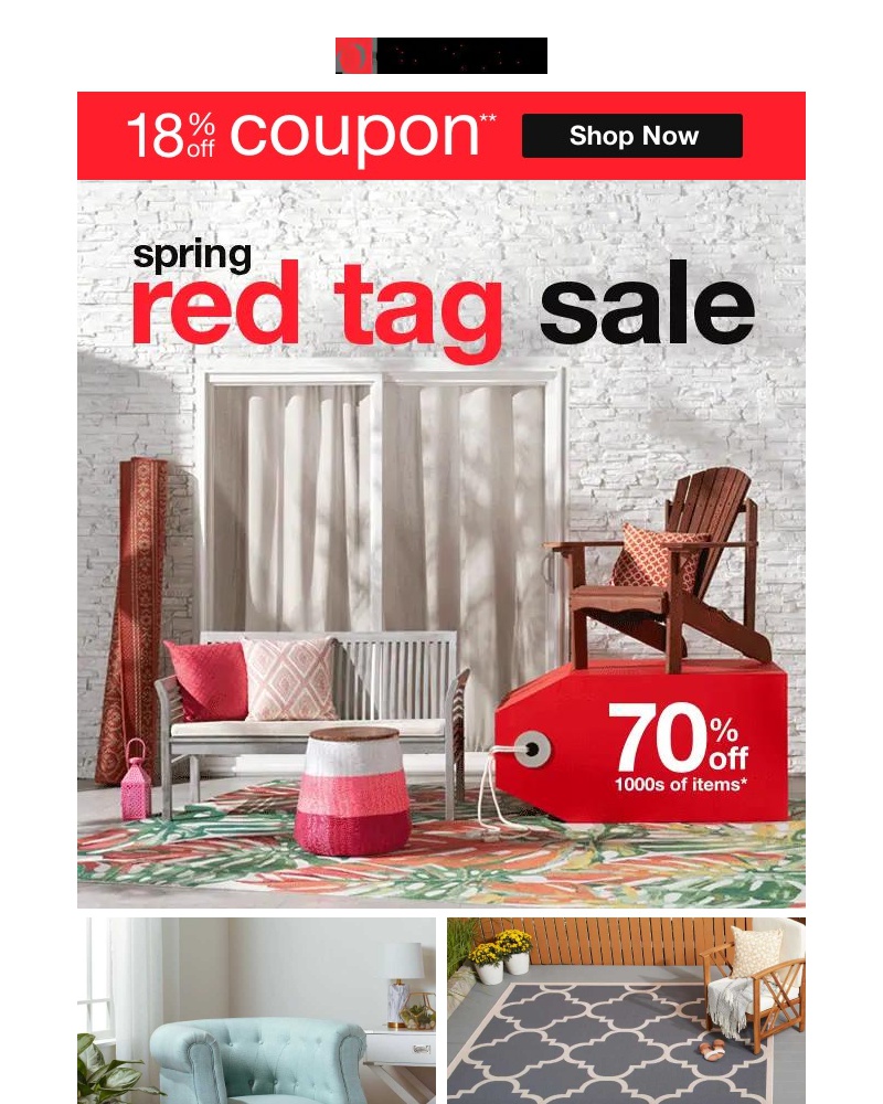 Screenshot of email with subject /media/emails/spring-red-tag-sale-starts-now-18-off-coupon-the-hunt-for-the-tag-is-on-cropped-a0918c7e.jpg