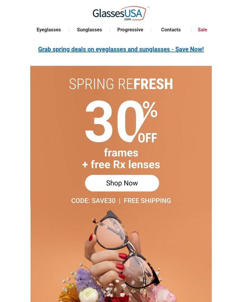 Screenshot of email with subject /media/emails/spring-refresh-sale-big-savings-on-new-styles-895fc8-cropped-624f47d6.jpg