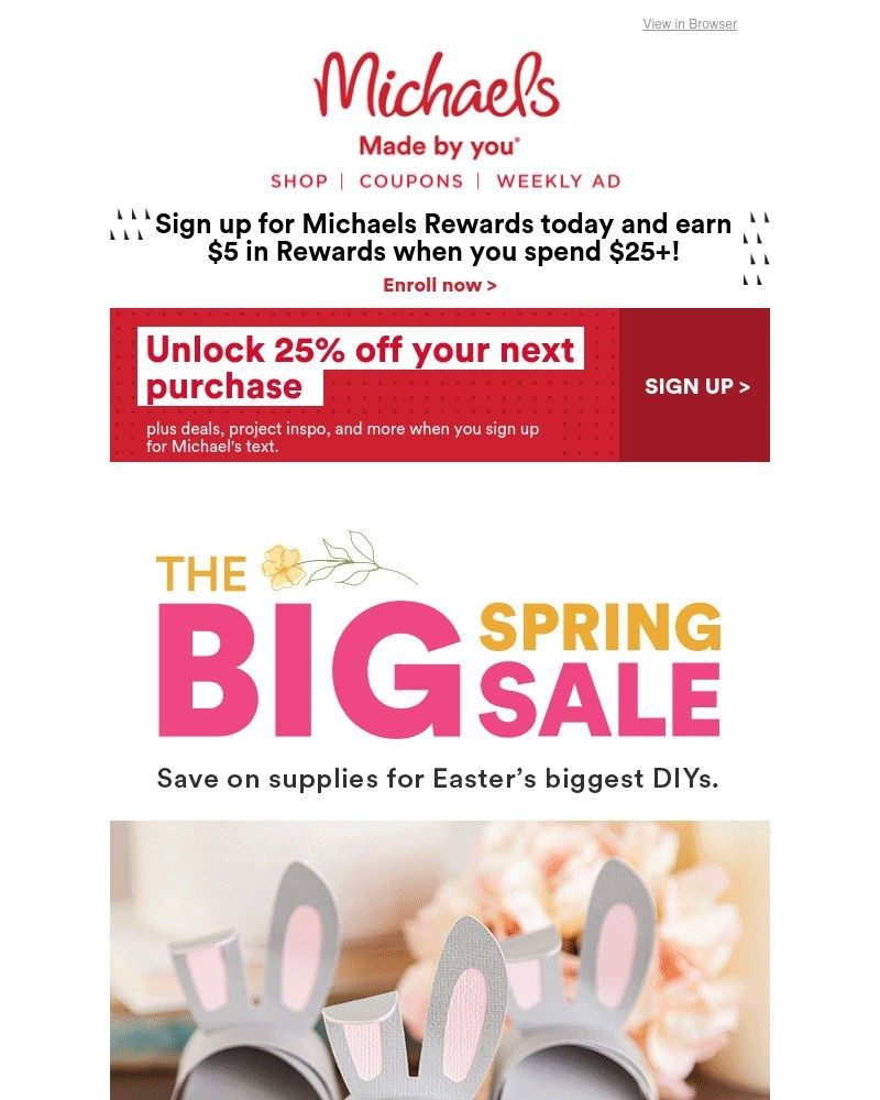 Screenshot of email with subject /media/emails/spring-sale-youre-getting-40-off-easter-diy-supplies-4d06c0-cropped-ac6ffa5b.jpg