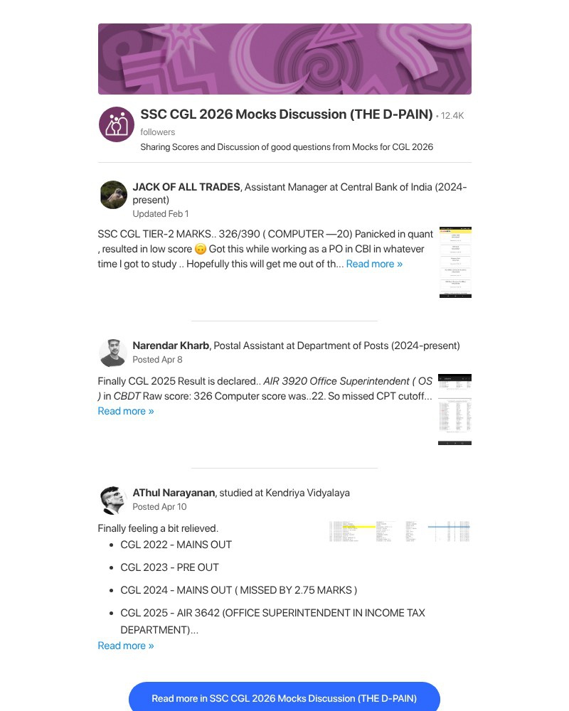 Screenshot of email with subject /media/emails/ssc-cgl-tier-2-marks-326390-computer-20-panicked-in-quant-resulted-in-low-score-g_Nk31CPR.jpg