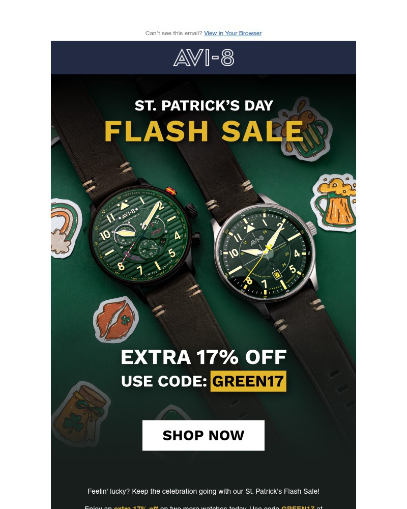 Screenshot of email with subject /media/emails/st-paddys-deals-not-to-miss-0b77ba-cropped-527a62c3.jpg